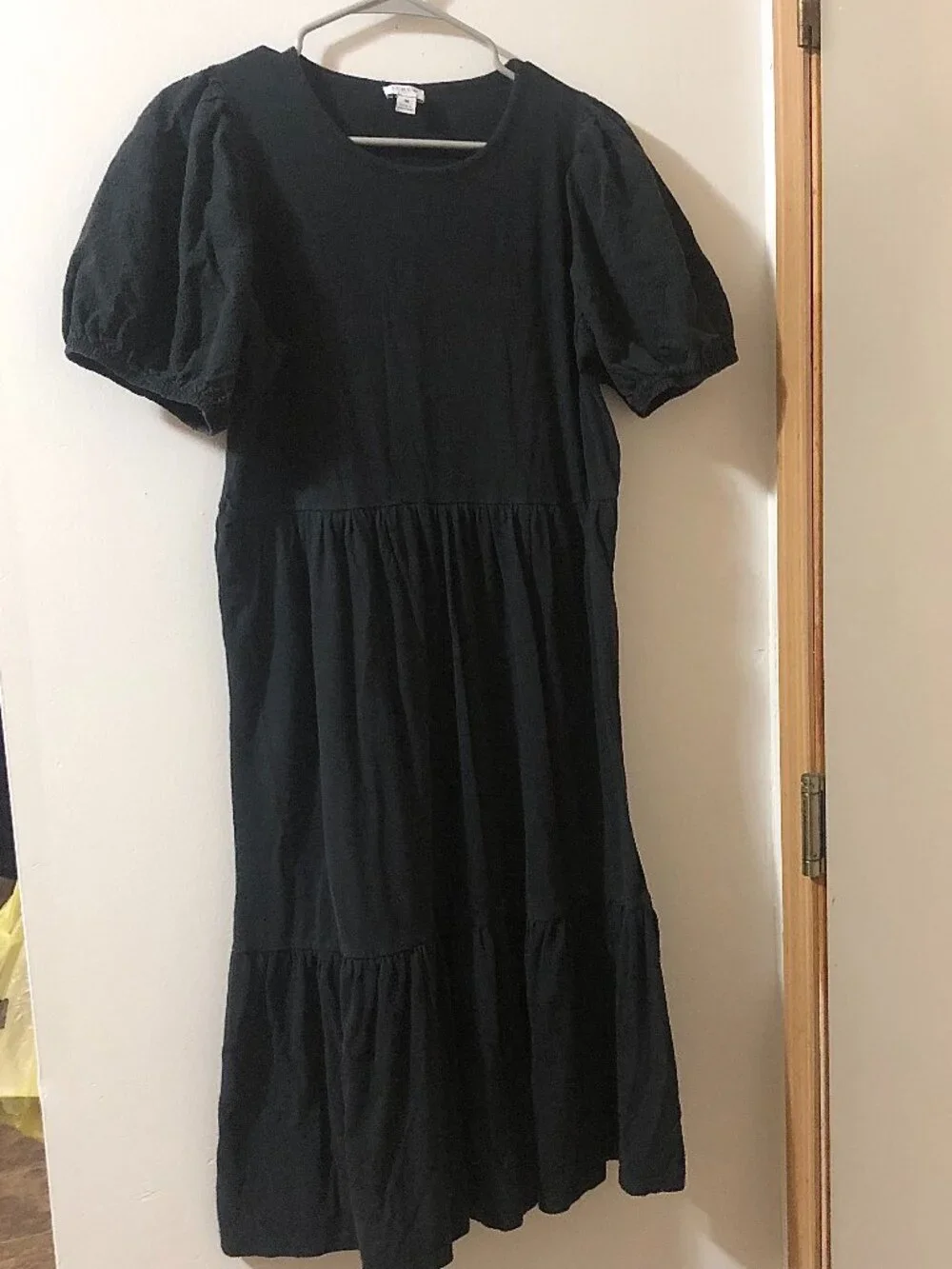 t shirt dress cotton THE T-SHIRT in Tomato Textured Tomato Textured Cotton / 2023SP495 TTC / 2 ClothingStyle: dressy Shirt Dress nails it—Supa White Short Sleeve Maxi Size:42SC